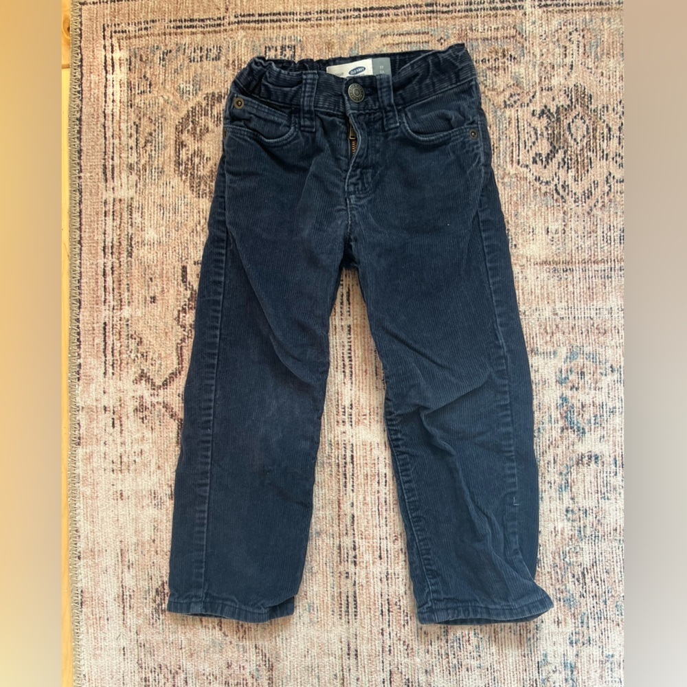 Old Navy Kids Dark Blue Corduroy Jeans